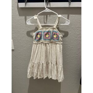 Haute‎ Hippie Girls Crochet Top Dress 5T